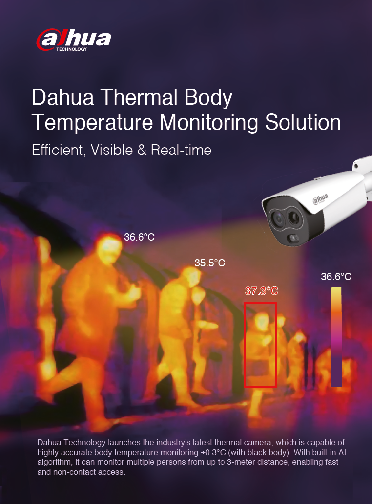 DAHUA Thermal-Set zur Krpertemperaturmessung